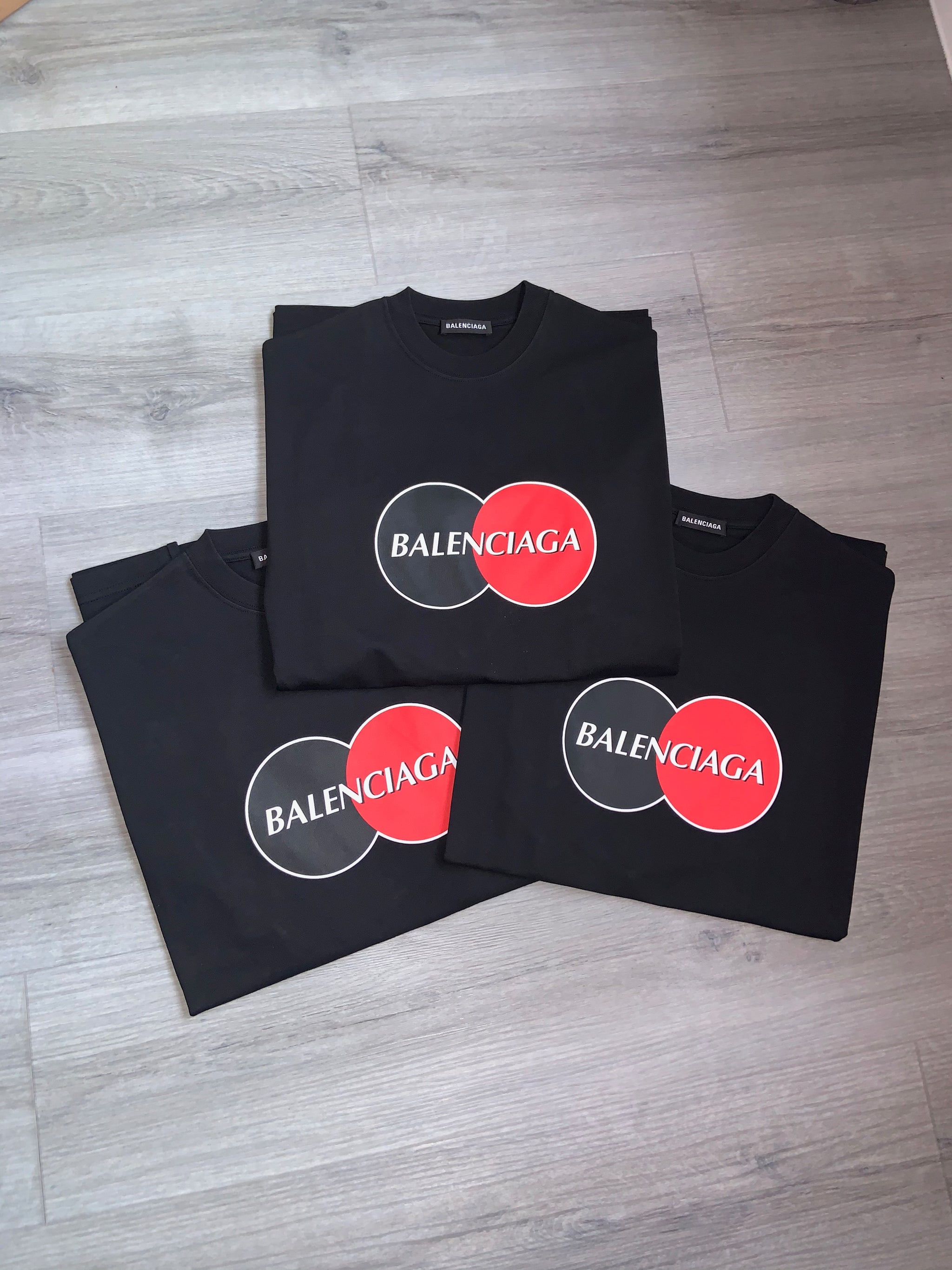 BALENCIAGA MASTERCARD T-SHIRT BLACK – G2attire