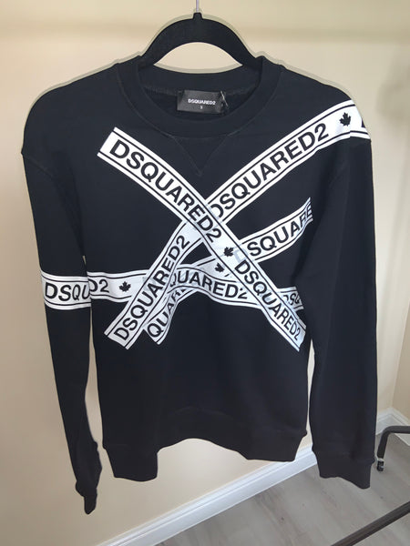 DSQUARED TAPE SWEATSHIRT